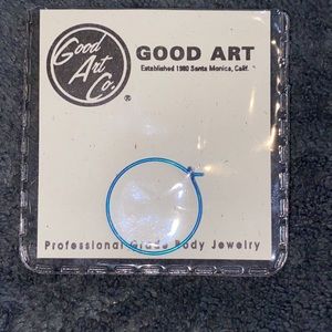 20 gauge Niobium Hoops by Good Art Co